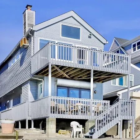 Cheerful 3 Bedroom Beach Front Cottage With Fire Place Milford Exterior foto